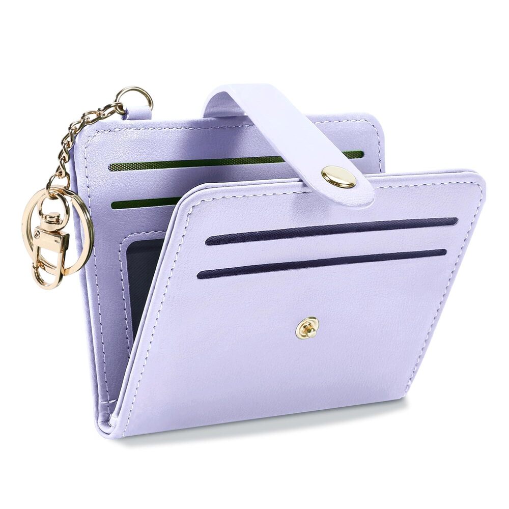 9511 Small Wallets RFID Blocking Leather Credit Card Holder - with ID